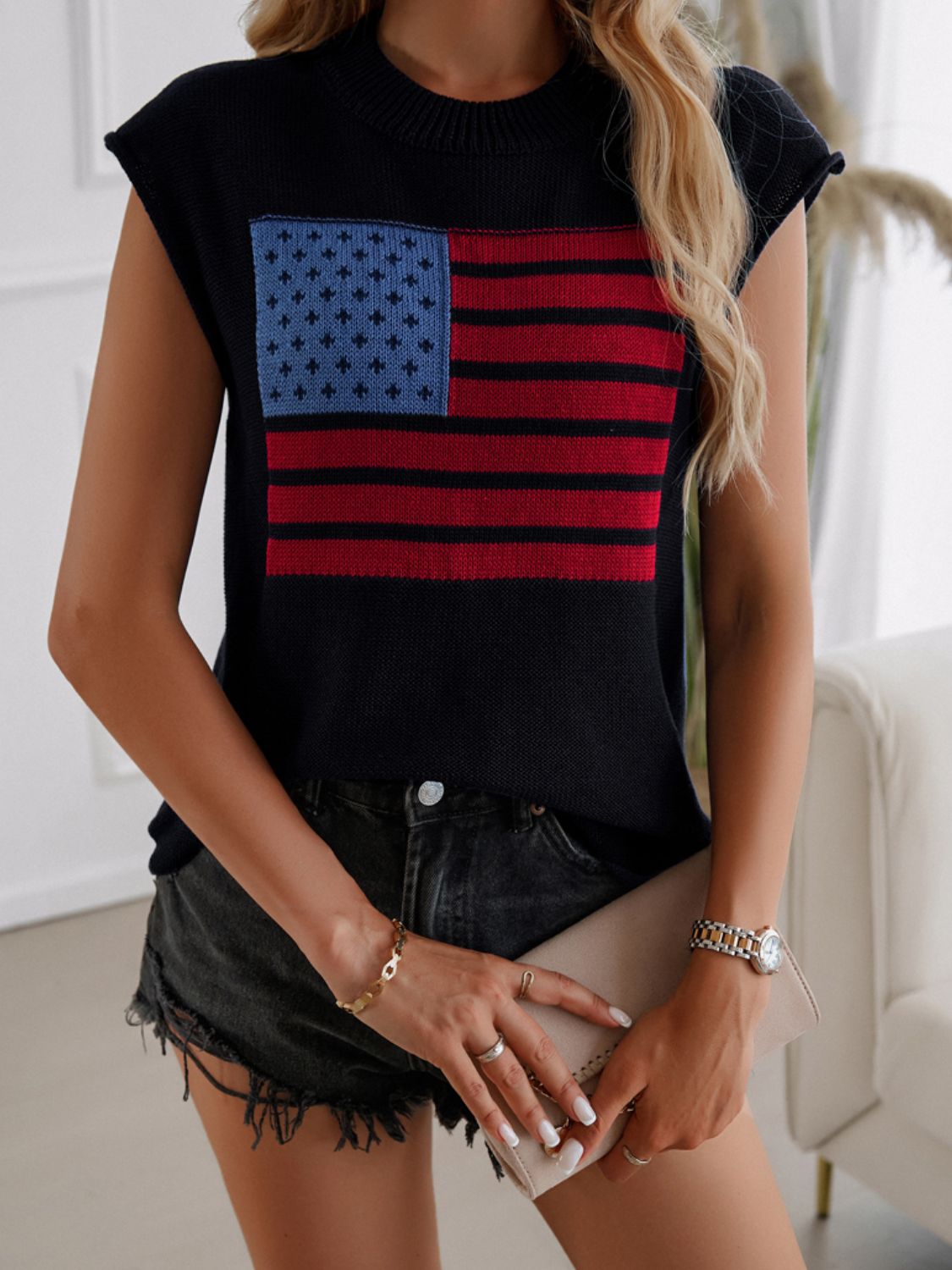 USA Sweater Vest
