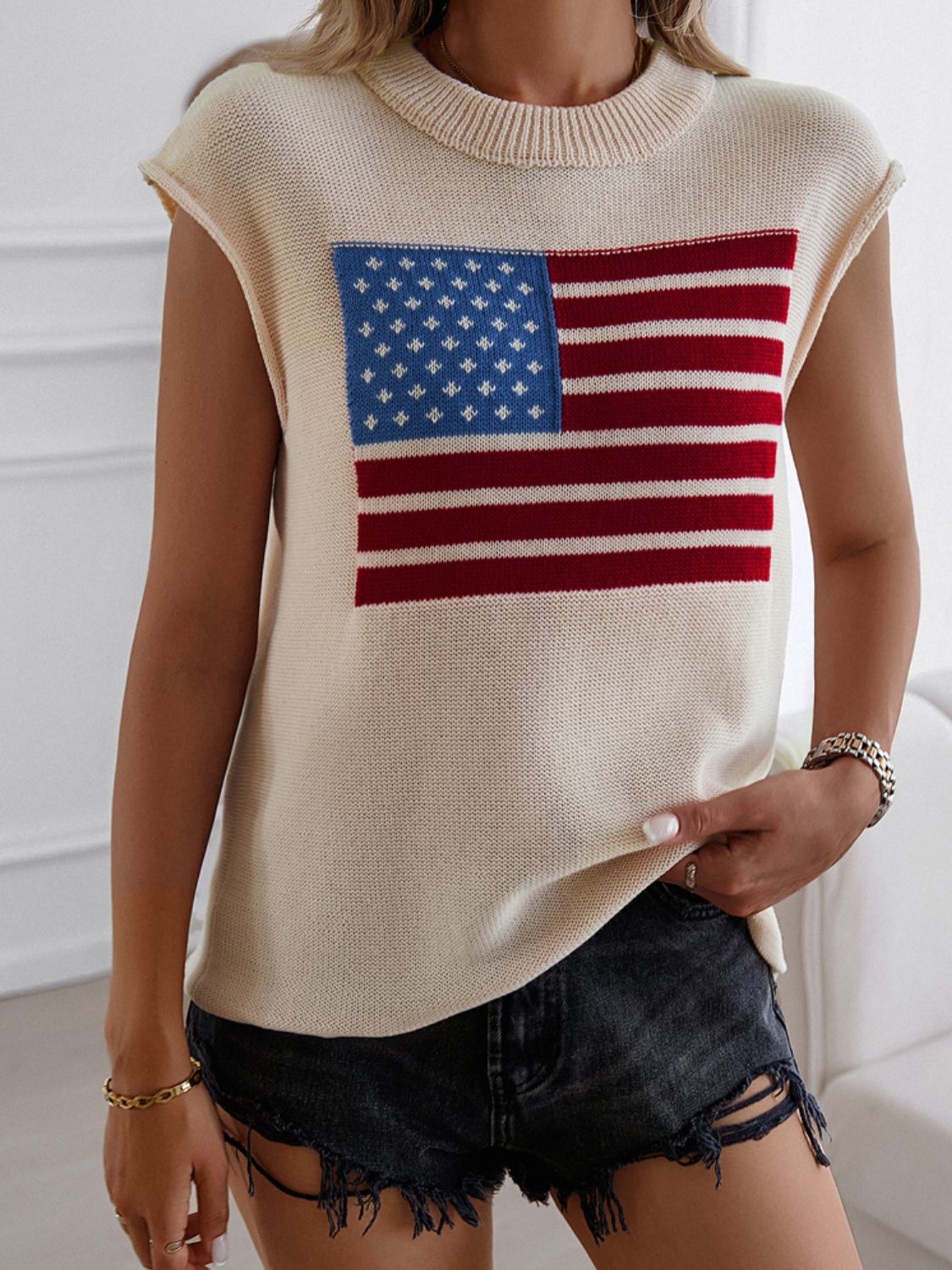 USA Sweater Vest