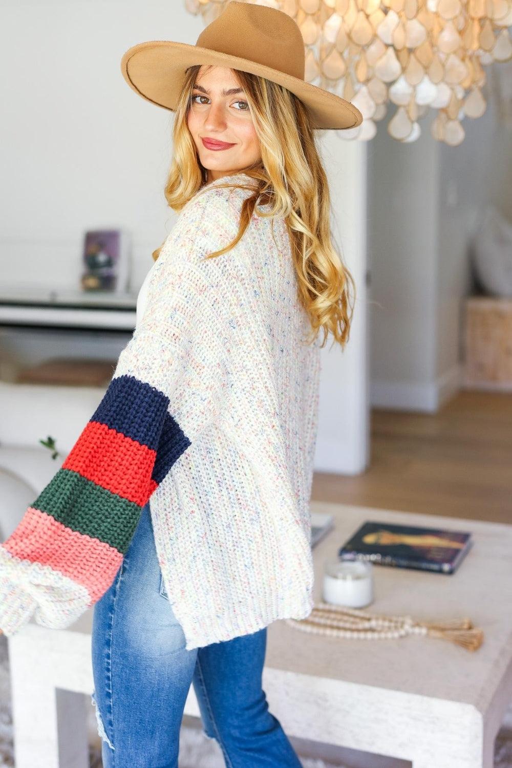 Open Front Cardigan