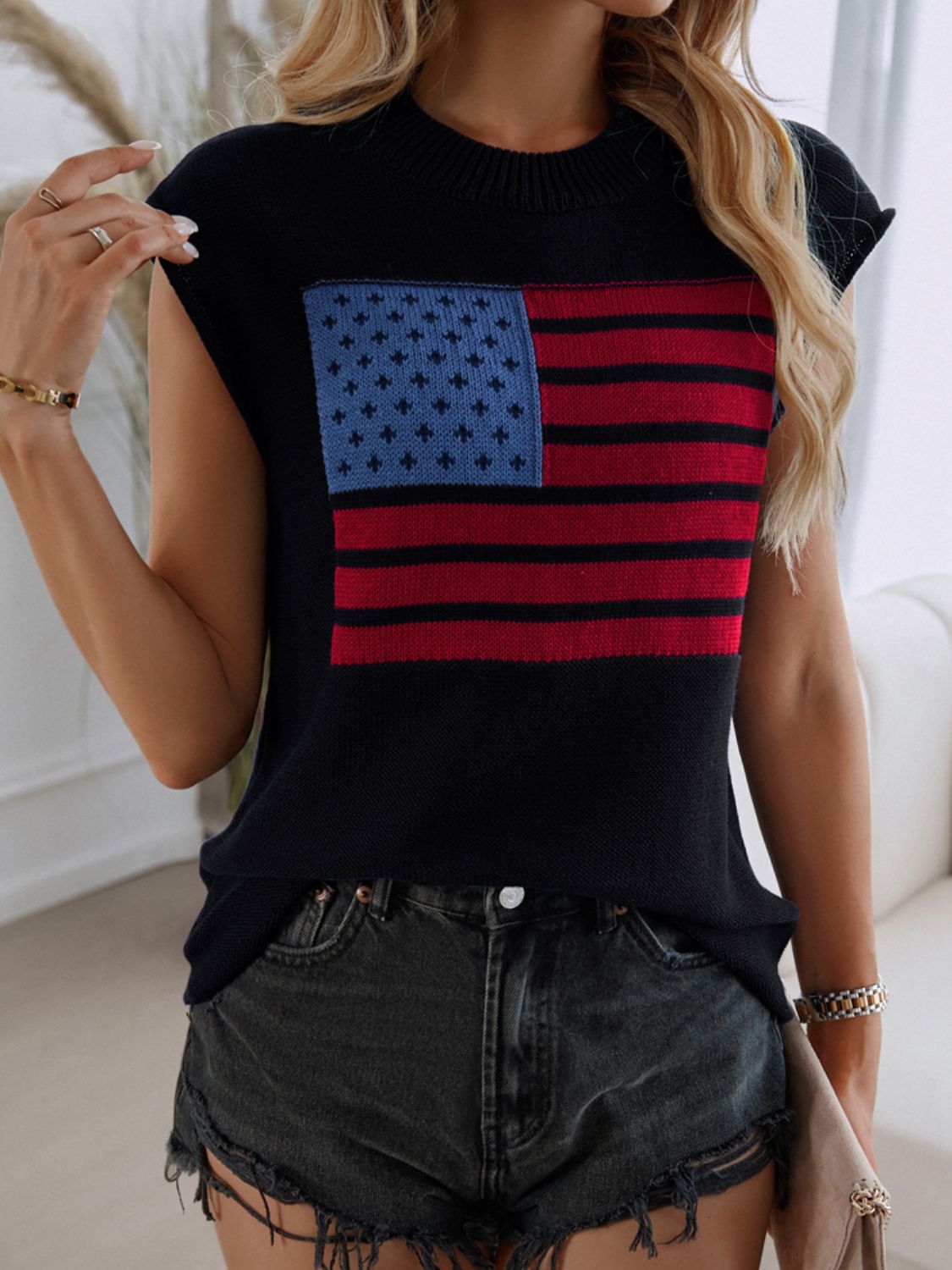 USA Sweater Vest