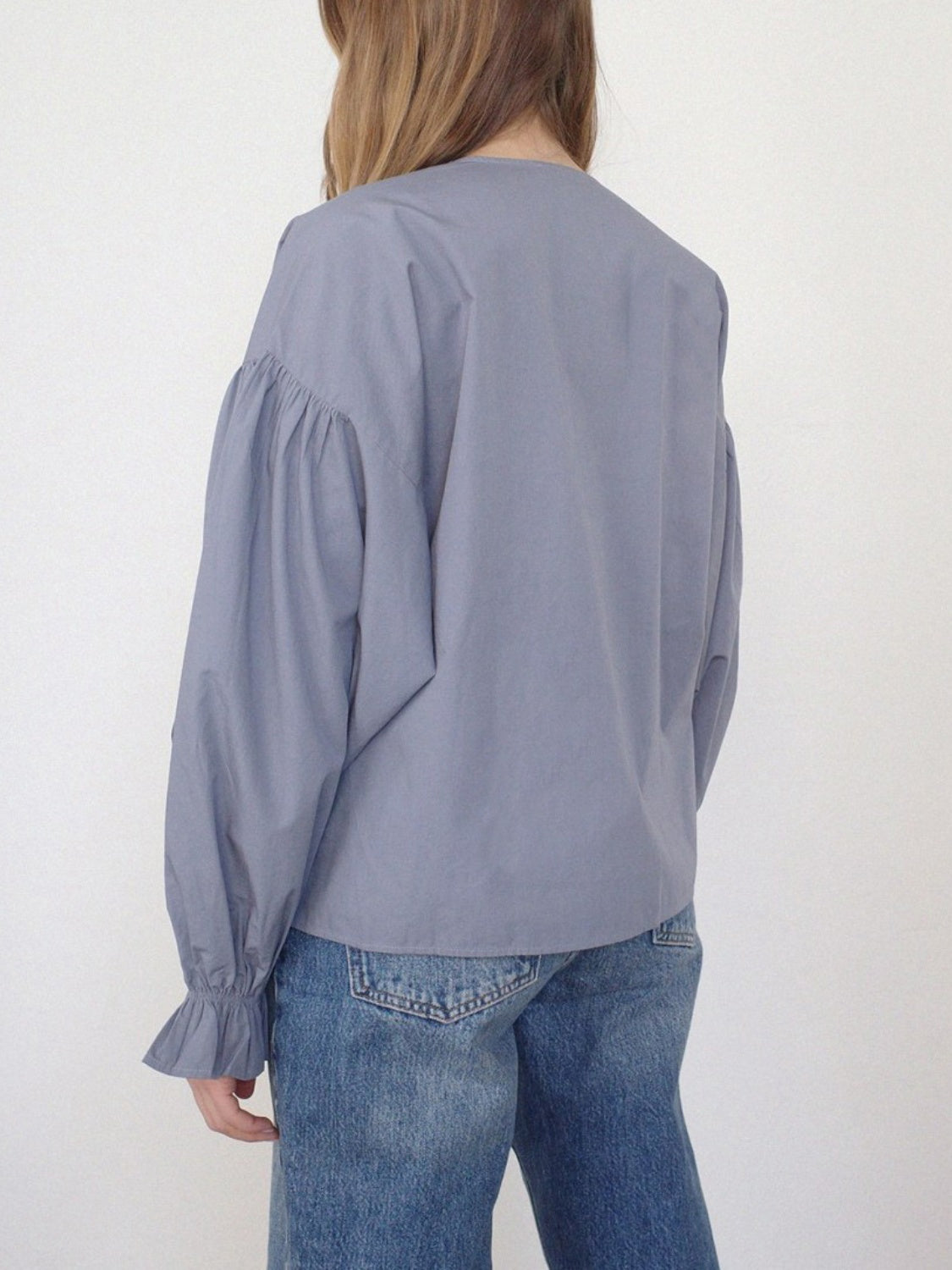 Queen Gold Bow Tie Front Blouse