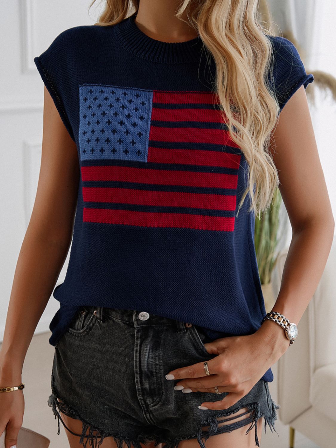 USA Sweater Vest