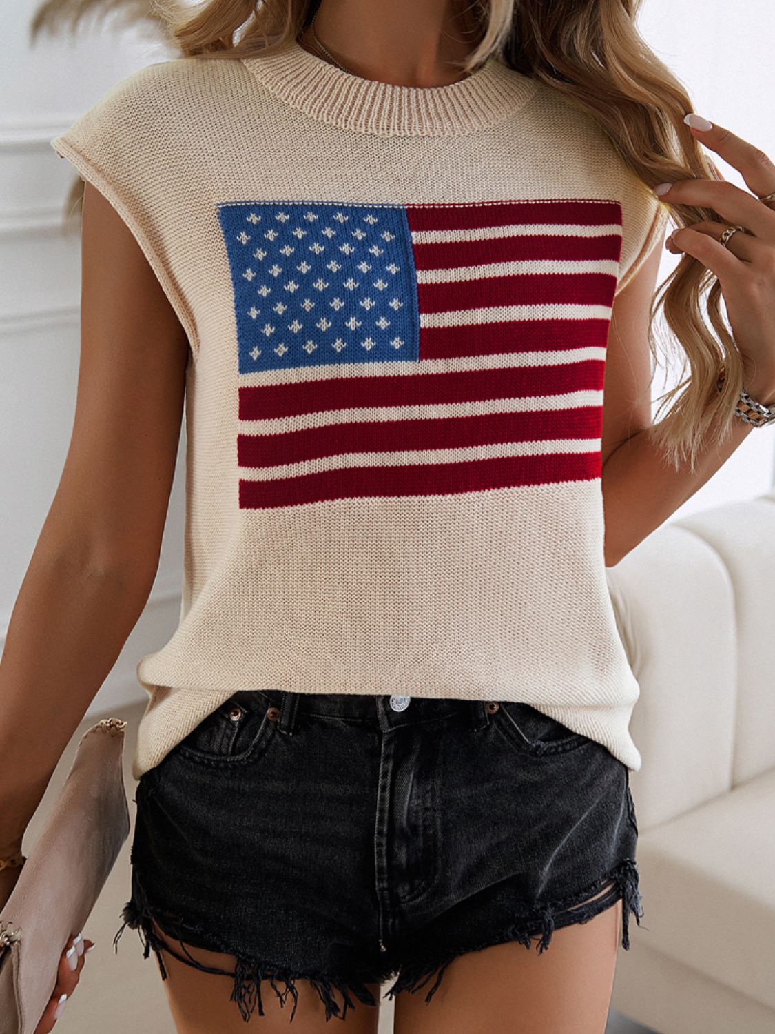 USA Sweater Vest