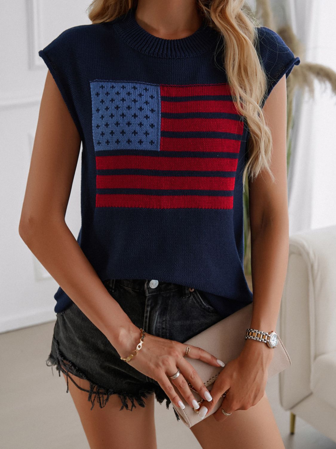 USA Sweater Vest