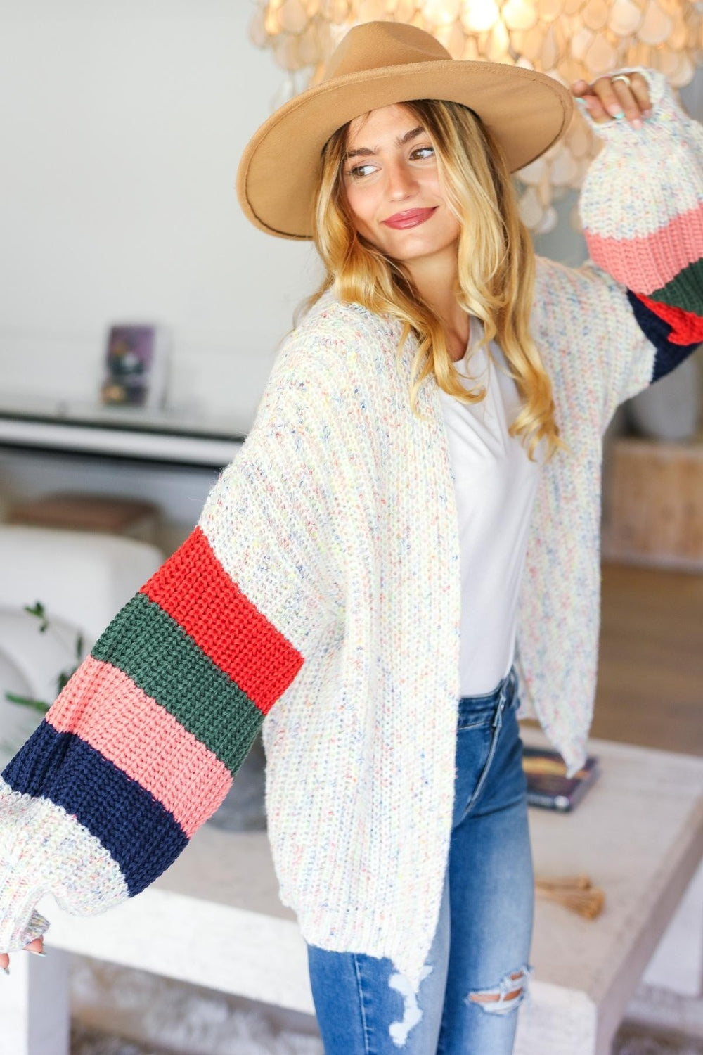 Open Front Cardigan