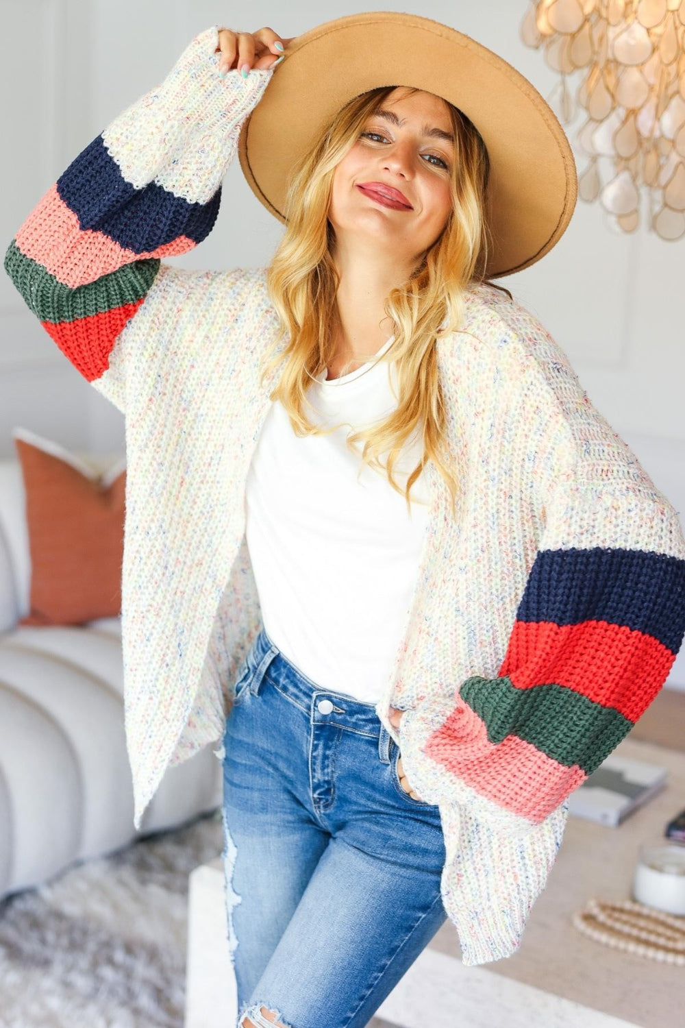 Open Front Cardigan