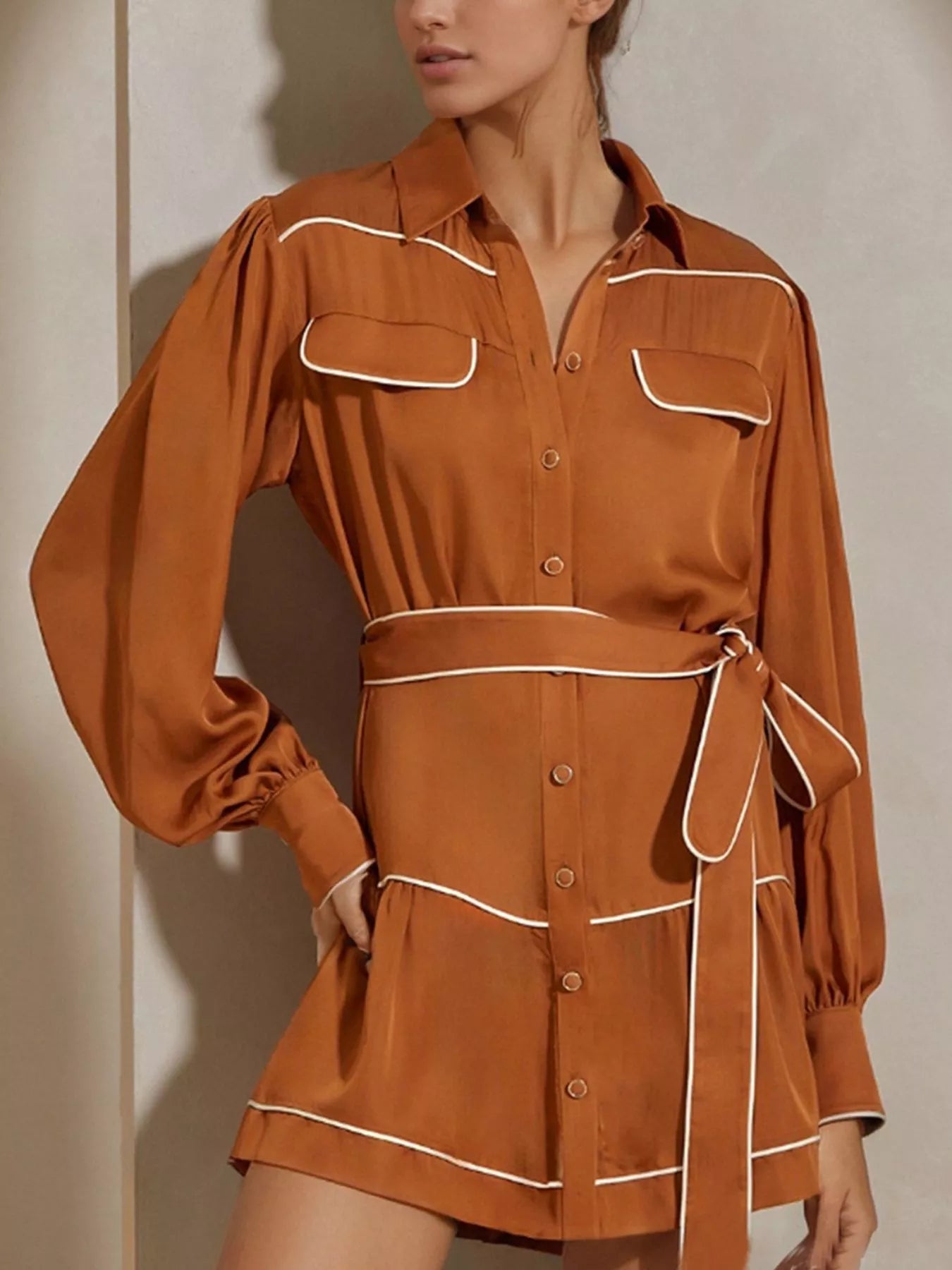long sleeve button front dresses Amazon.com: Women Long Sleeve Work Dress 2025 Summer Spring Lapel V Neck Button Down Elegant Belted Ruched Maxi Shirt Dresses Black : Clothing, Shoes & Jewelry