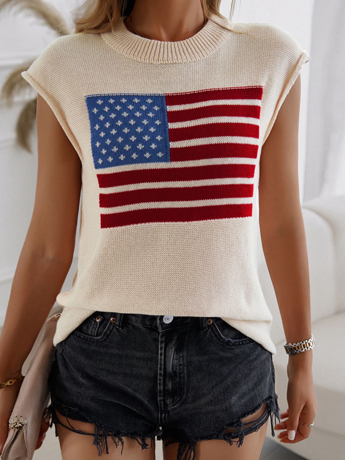 USA Sweater Vest