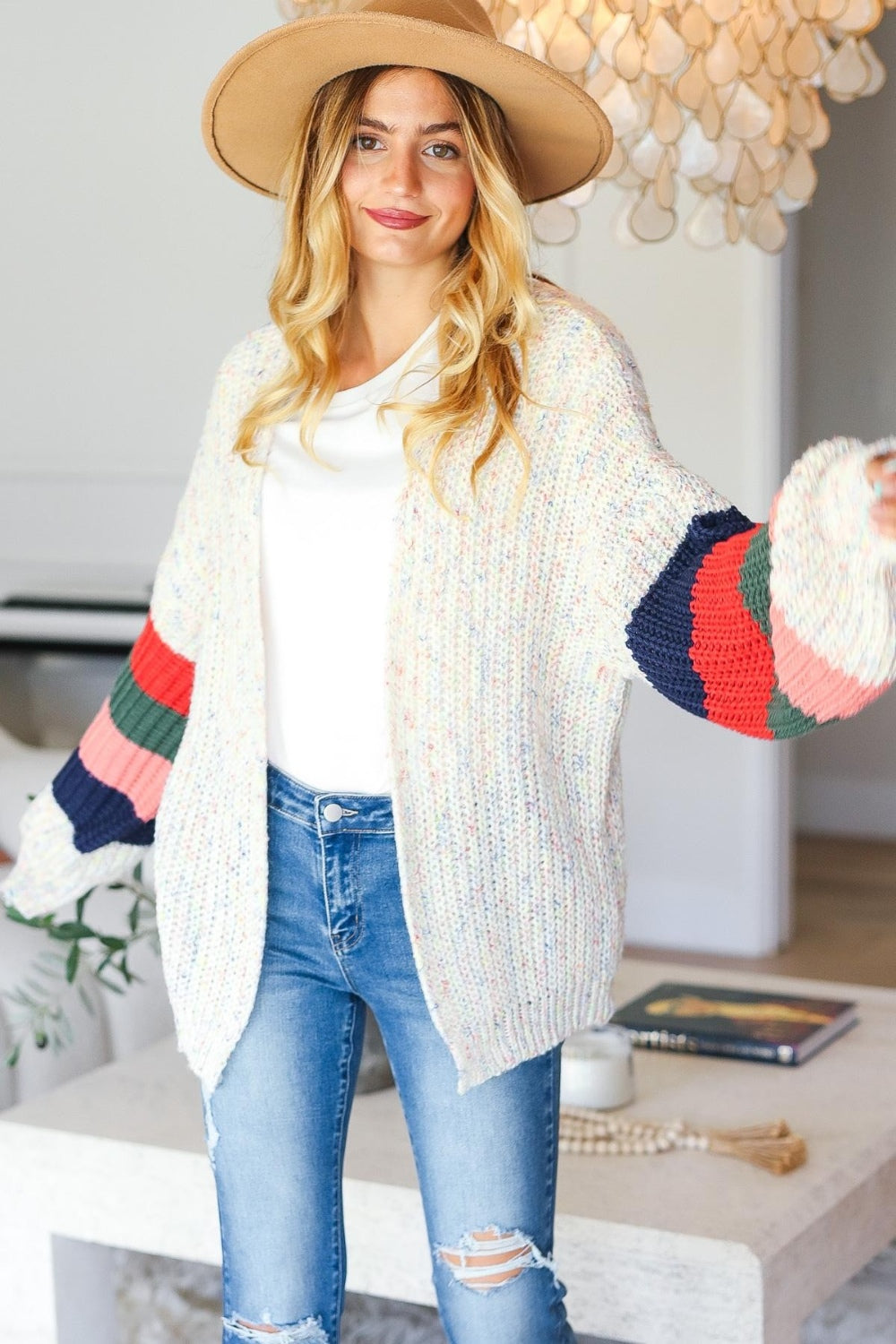 Open Front Cardigan