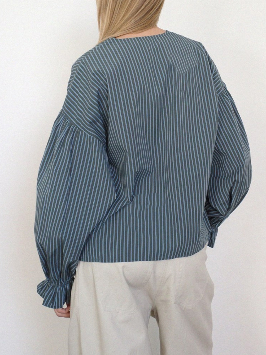 Queen Gold Bow Tie Front Blouse