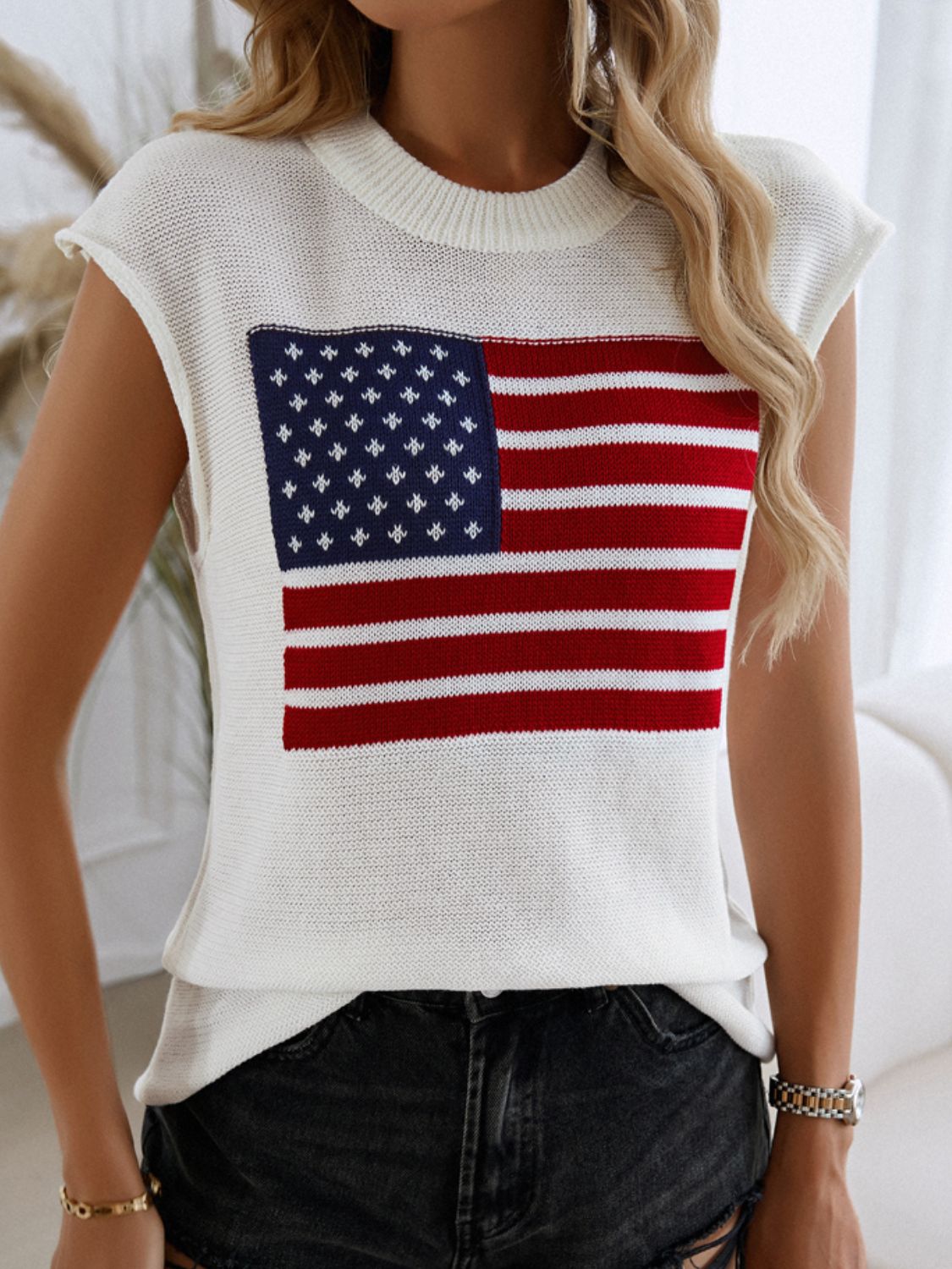 USA Sweater Vest