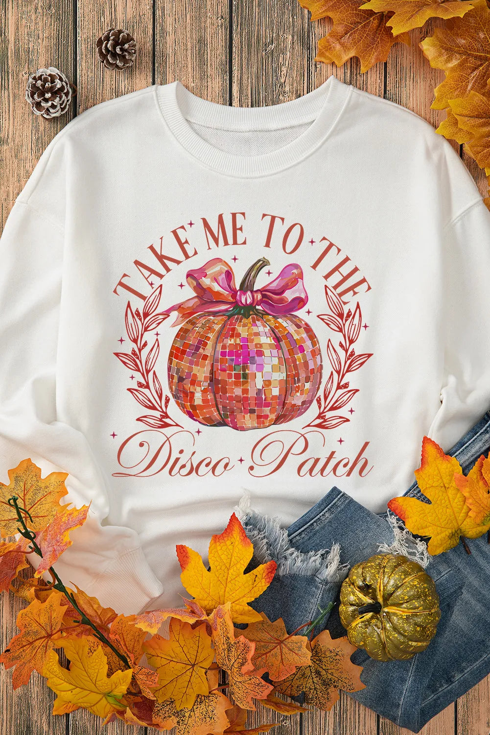 Take Me To The Disco Patch Pullover