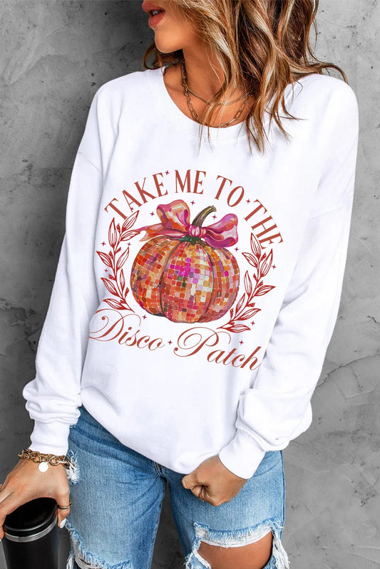 Take Me To The Disco Patch Pullover